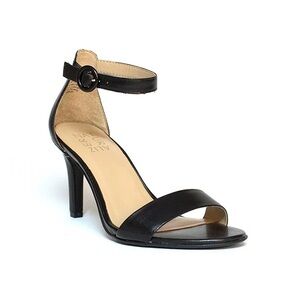 Naturalizer Kinsley Black Ankle Strap Heels